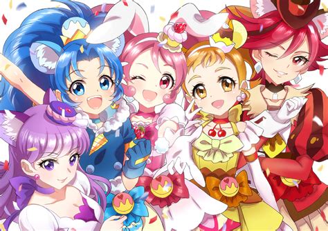 pretty cure a la mode|pretty cure candy.